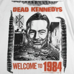 Dead Kennedys Welcome To 1984 White T-Shirt New Merch