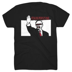 Dead Kennedys New Merch Stealing People's Mail Black T-Shirt