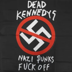 Dead Kennedys New Merch DK Nazi Punks Fuck Off Flag