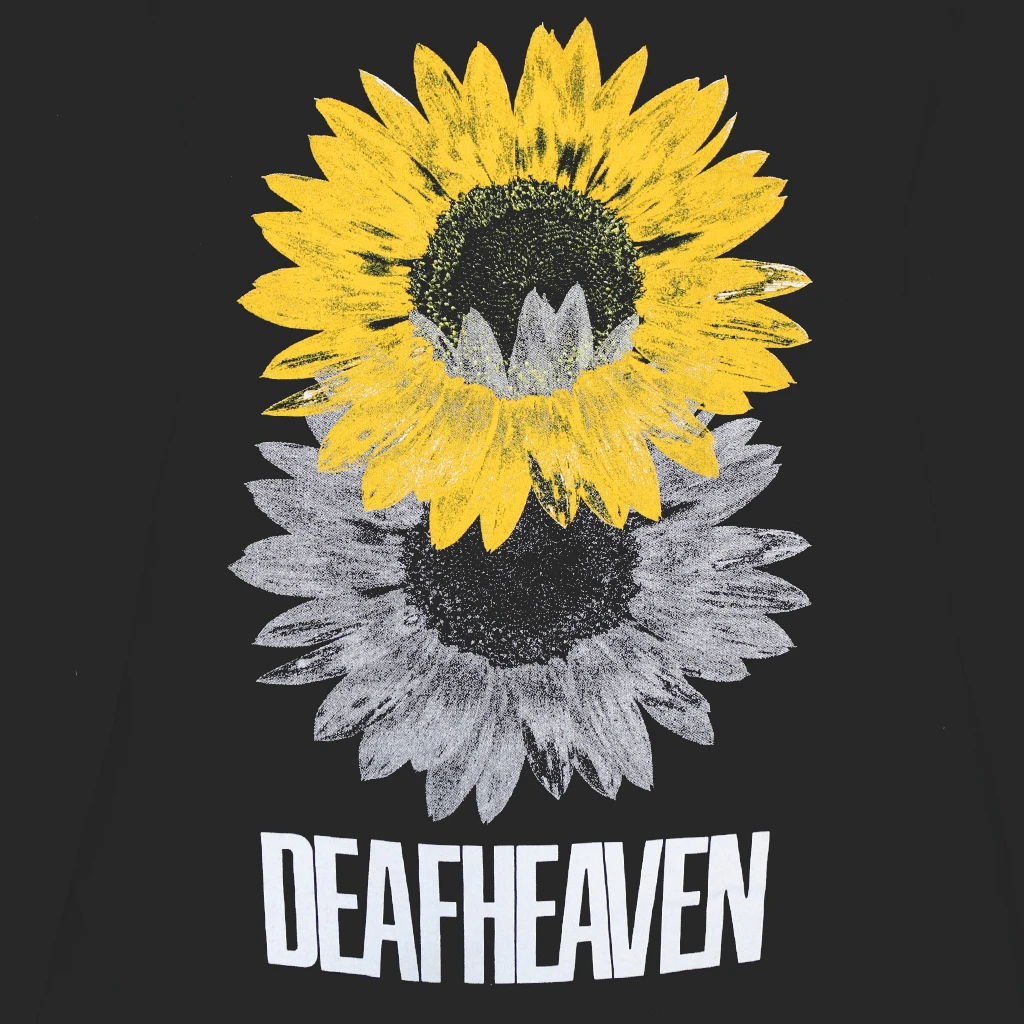 Deafheaven Sunflower Black Long Sleeve T-Shirt New Merch 3 Deafheaven Sunflower Black Long Sleeve T-Shirt New Merch
