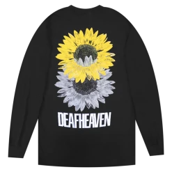Deafheaven Sunflower Black Long Sleeve T-Shirt New Merch 10 Deafheaven Sunflower Black Long Sleeve T-Shirt New Merch