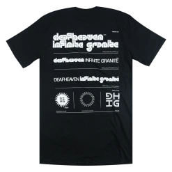 Deafheaven New Merch Style Guide Black T-Shirt