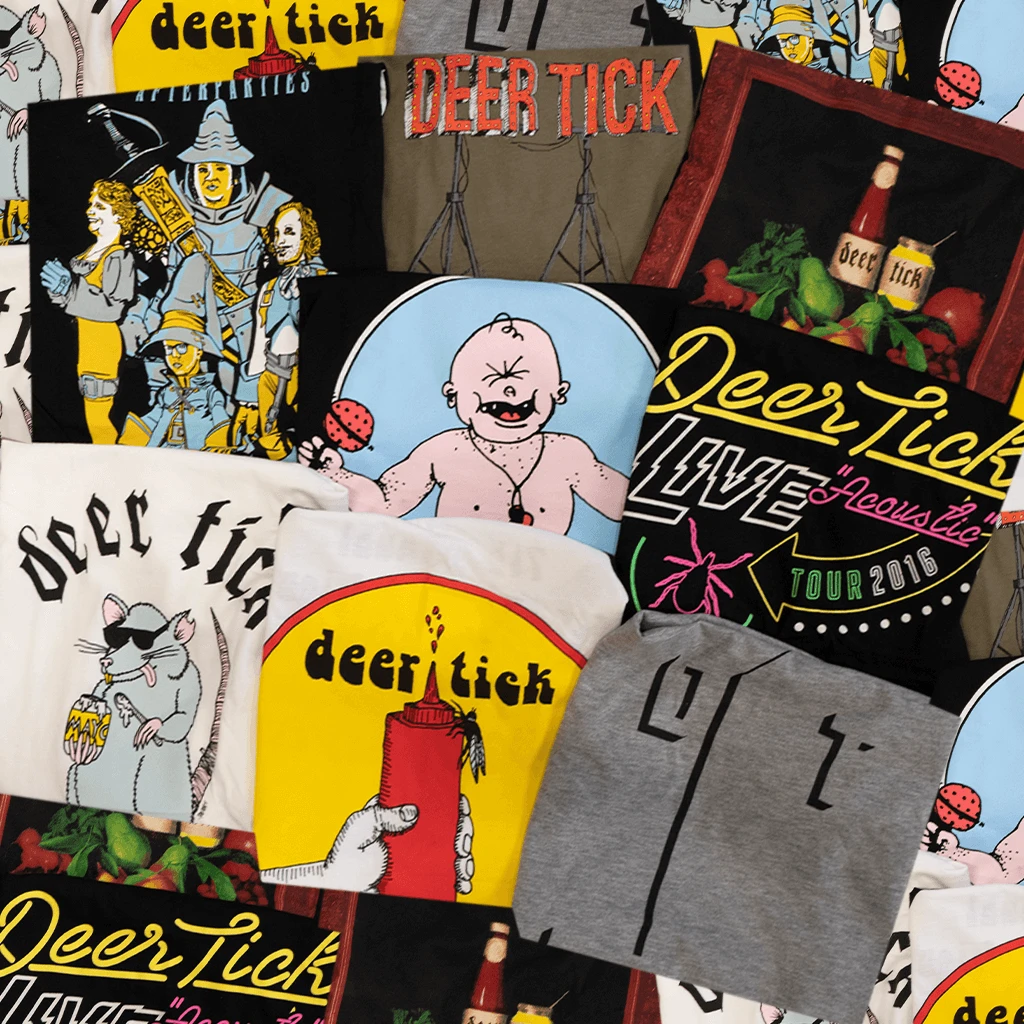 Deer Tick Mystery T-Shirt 1 Deer Tick Mystery T-Shirt