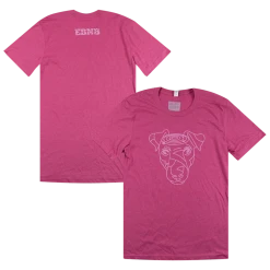 Edie Brickell & New Bohemians New Merch Hunter Logo Raspberry T-Shirt