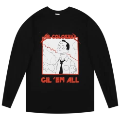 Dr. Colossus Gil 'Em All Black Long Sleeve Shirt