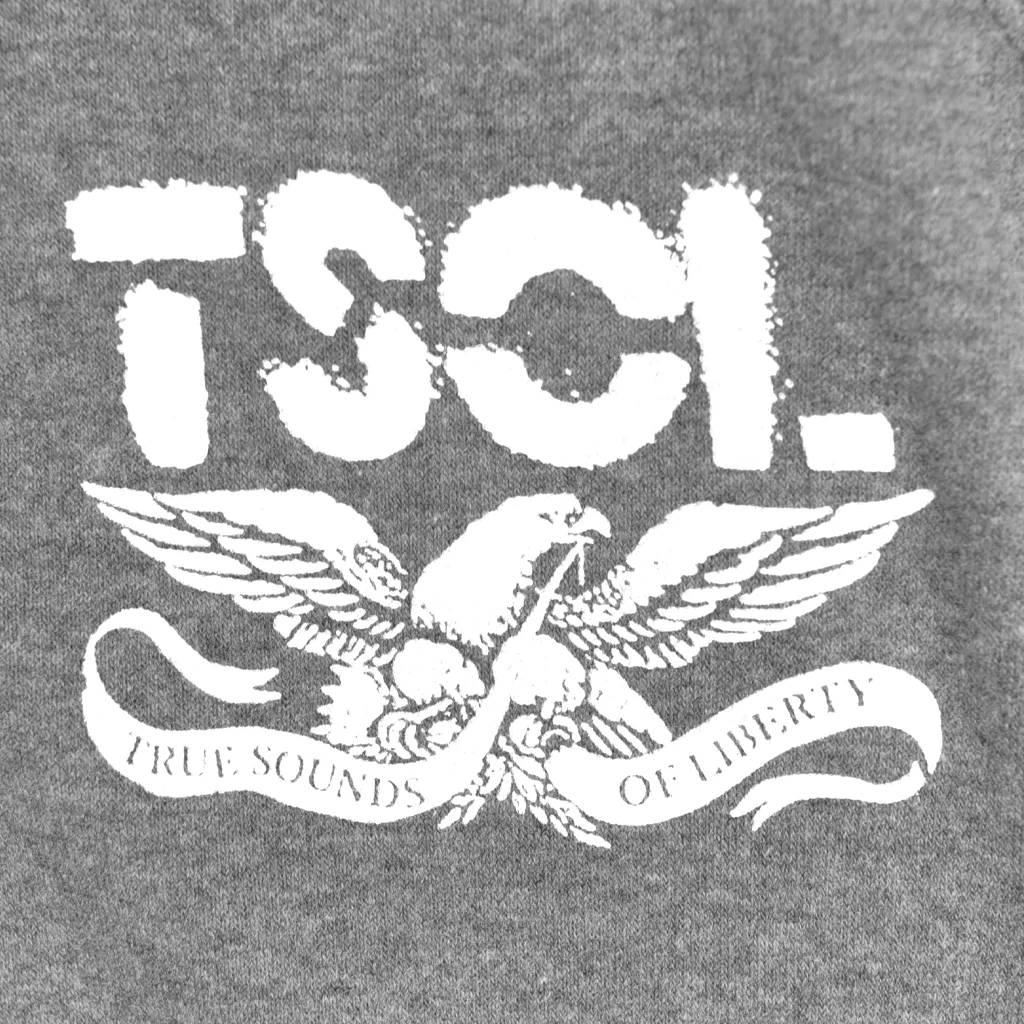 T.S.O.L. Logo Grey Zip Hoodie New Merch 3 T.S.O.L. Logo Grey Zip Hoodie New Merch