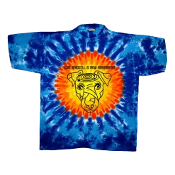 Edie Brickell & New Bohemians New Merch Sun Blue Tie Dye T-Shirt
