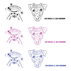 Edie Brickell & New Bohemians Hunter And The Dog Star Sticker Set New Merch
