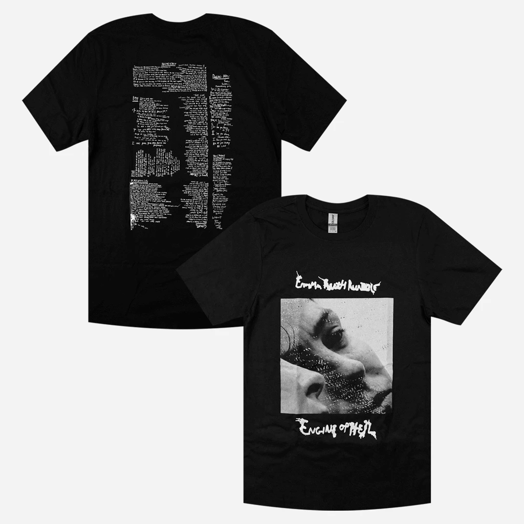 Emma Ruth Rundle New Merch Engine Of Hell Black T-Shirt 1 Emma Ruth Rundle New Merch Engine Of Hell Black T-Shirt