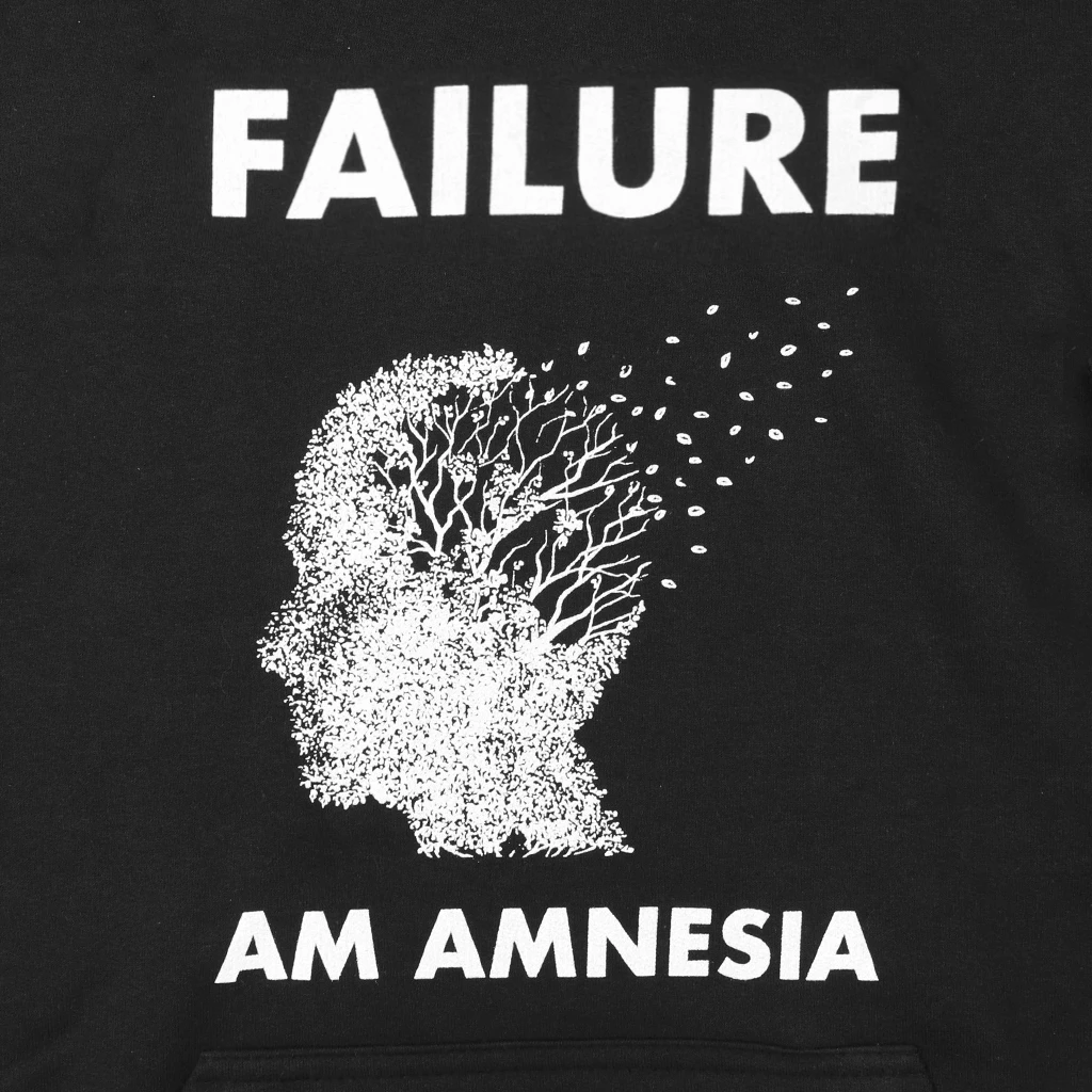 Failure AM Amnesia Black Pullover Hoodie 2 Failure AM Amnesia Black Pullover Hoodie