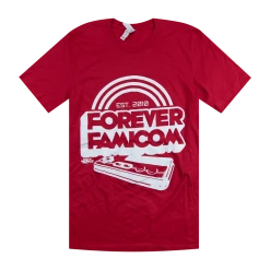 Mega Ran Forever Famicom Red T-Shirt