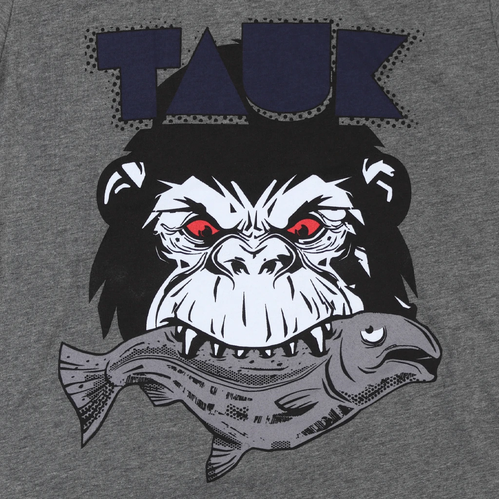 TAUK New Merch Feed The Beast Tour Heather Grey T-Shirt 3 TAUK New Merch Feed The Beast Tour Heather Grey T-Shirt