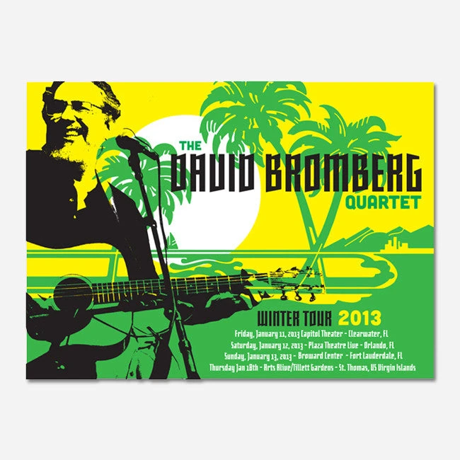 David Bromberg Florida 18" X 24" Poster 1 David Bromberg Florida 18" X 24" Poster