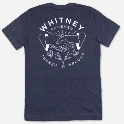 Whitney Friendship Heather Navy T-Shirt New Merch