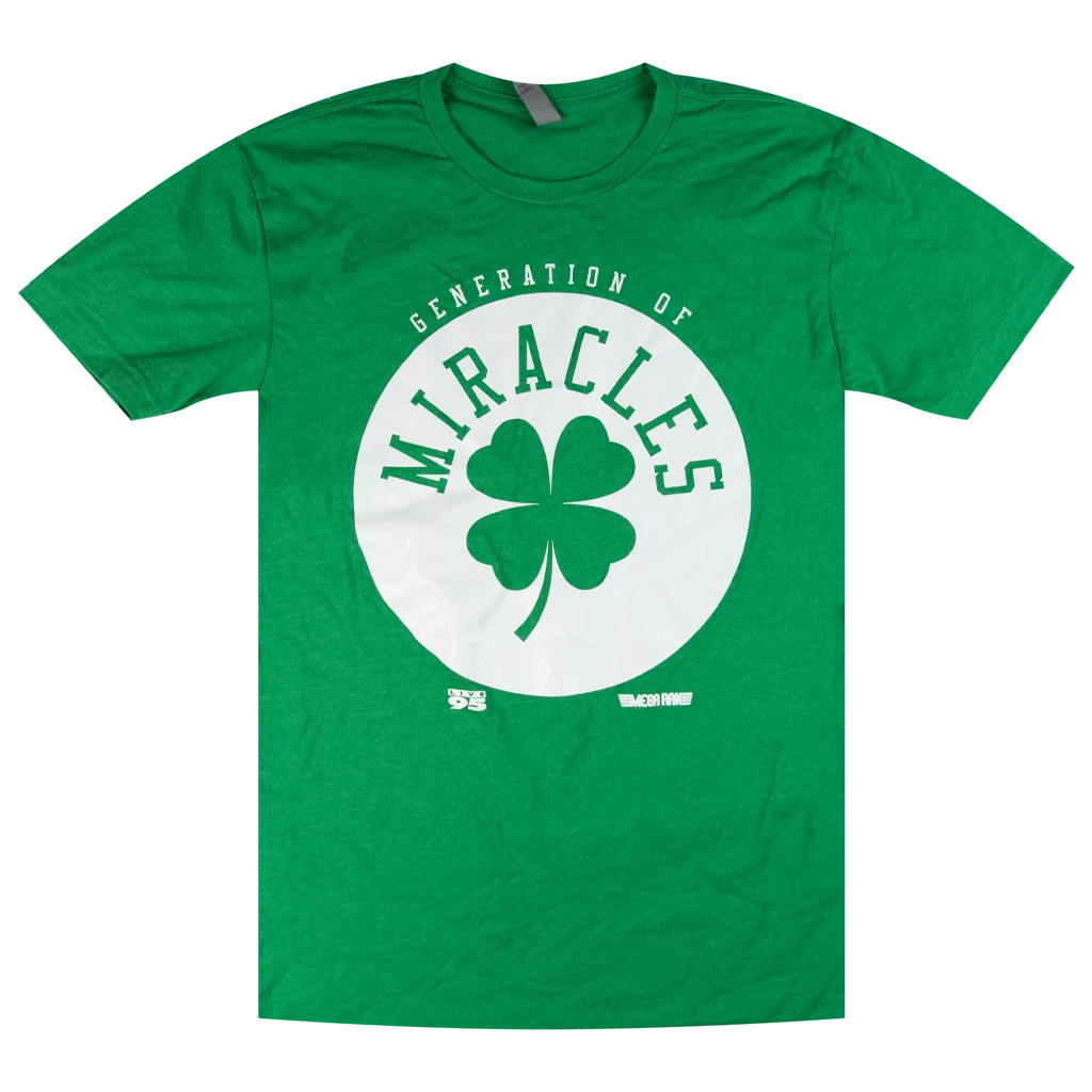 Mega Ran Generation Of Miracles Green T-Shirt New Merch 2 Mega Ran Generation Of Miracles Green T-Shirt New Merch