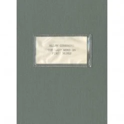 Allen Ginsberg The Last Word On First Blues New Merch