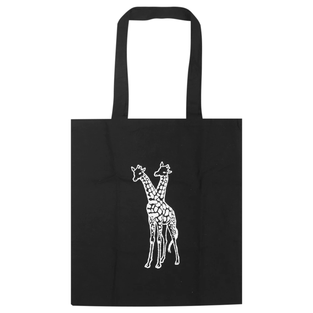 Giraffes? Giraffes! SUPERBASS!!!! Black Tote Bag 1 Giraffes? Giraffes! SUPERBASS!!!! Black Tote Bag
