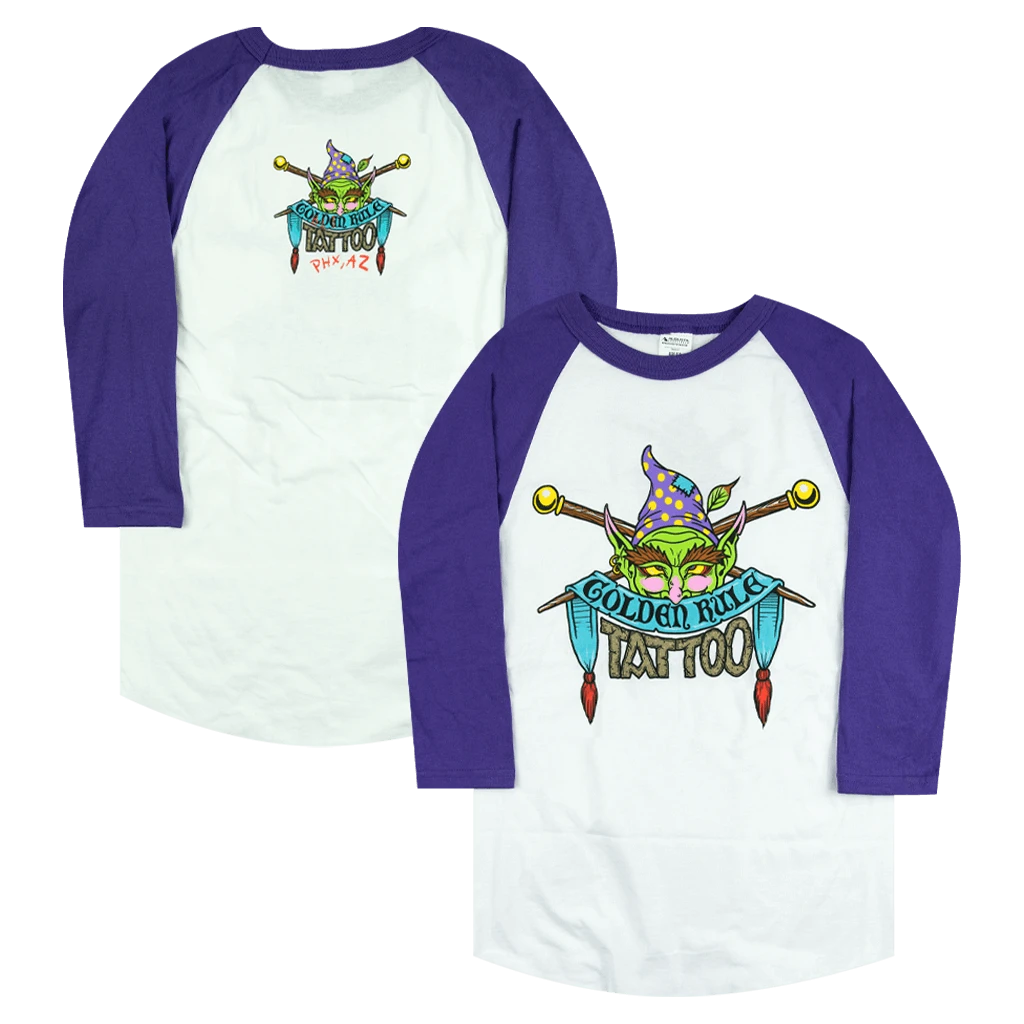 Golden Rule Tattoo New Merch Goblin Rule Tattoo Baseball T-Shirt 1 Golden Rule Tattoo New Merch Goblin Rule Tattoo Baseball T-Shirt
