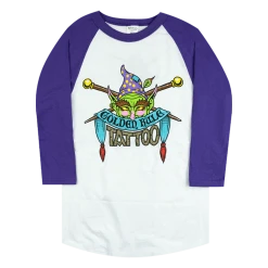 Golden Rule Tattoo New Merch Goblin Rule Tattoo Baseball T-Shirt
