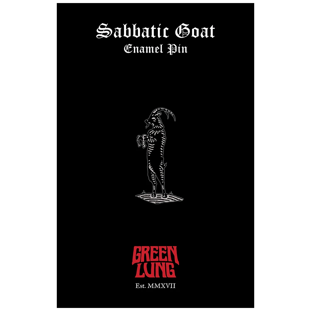 Green Lung Sabbatic Goat Pin 2 Green Lung Sabbatic Goat Pin
