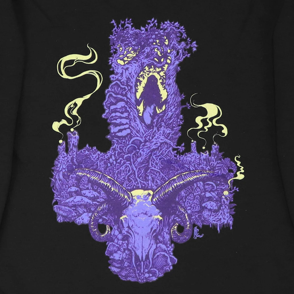 Green Lung Wildwood Cross Black Hoodie 3 Green Lung Wildwood Cross Black Hoodie