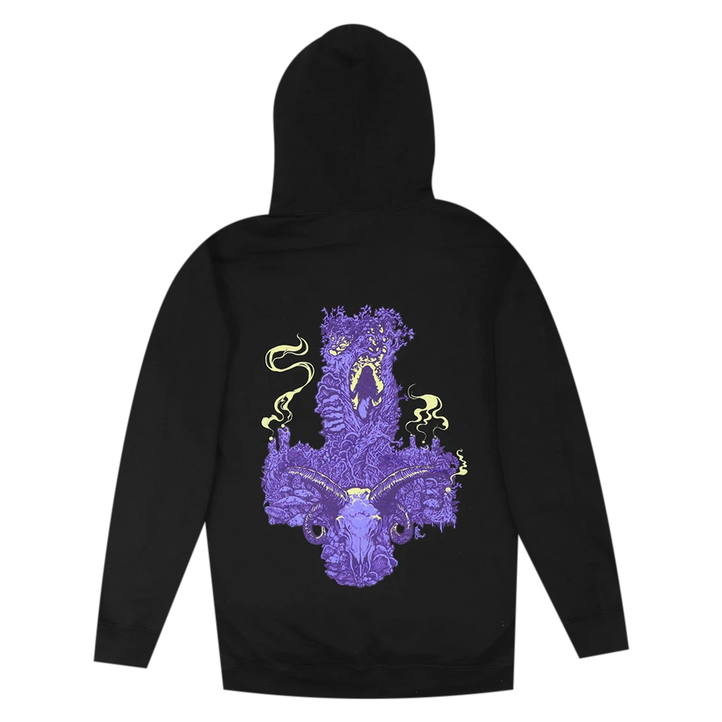 Green Lung Wildwood Cross Black Hoodie 5 Green Lung Wildwood Cross Black Hoodie