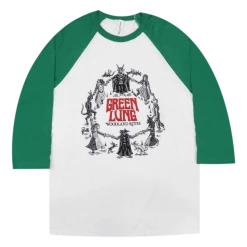 Green Lung Woodland Rites Baseball T-Shirt New Merch