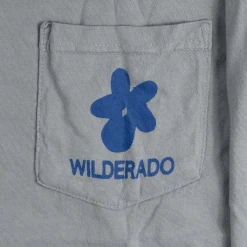 Wilderado Flower Granite Long Sleeve Pocket T-Shirt