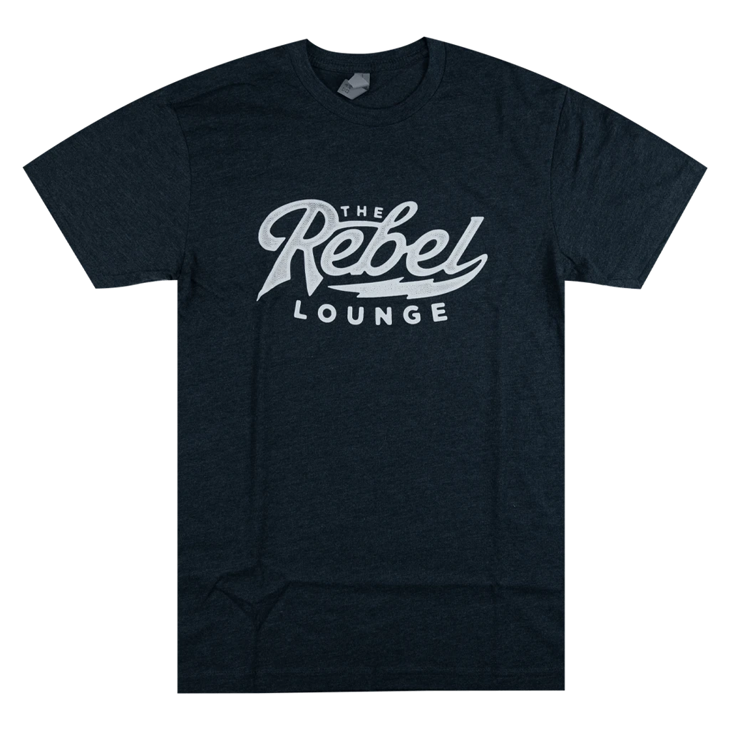 The Rebel Lounge New Merch TRL Women's Charcoal T-Shirt 1 The Rebel Lounge New Merch TRL Women's Charcoal T-Shirt
