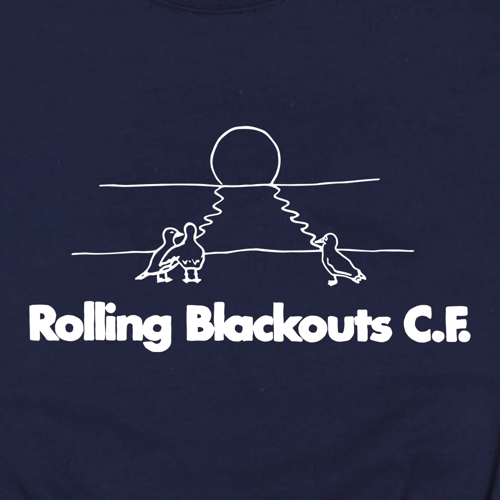 Rolling Blackouts Coastal Fever Gulls Navy Sweatshirt New Merch 2 Rolling Blackouts Coastal Fever Gulls Navy Sweatshirt New Merch