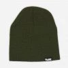 TAUK New Merch Headroom Logo Olive Acrylic Beanie