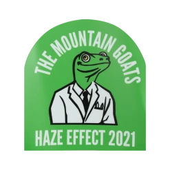 The Mountain Goats Haze Effect 2021 Sticker