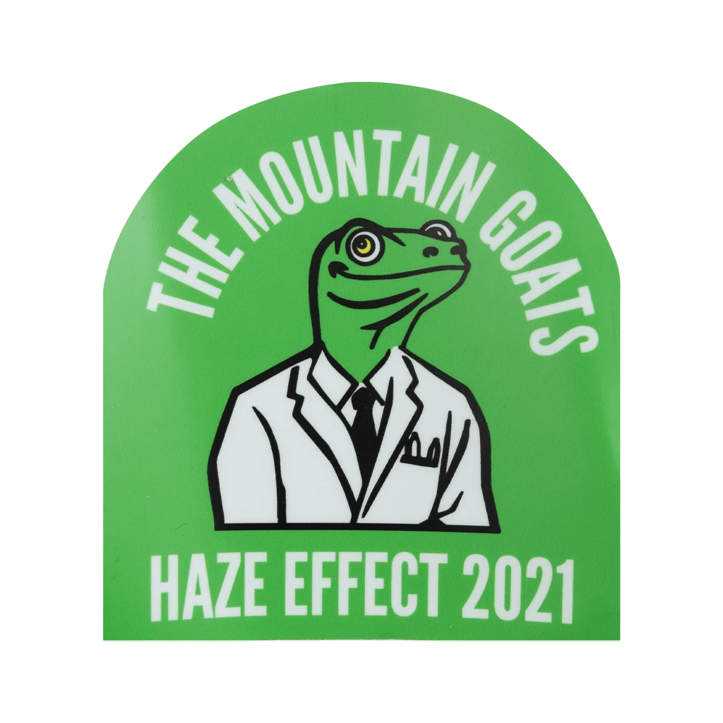 The Mountain Goats Haze Effect 2021 Sticker 2 The Mountain Goats Haze Effect 2021 Sticker
