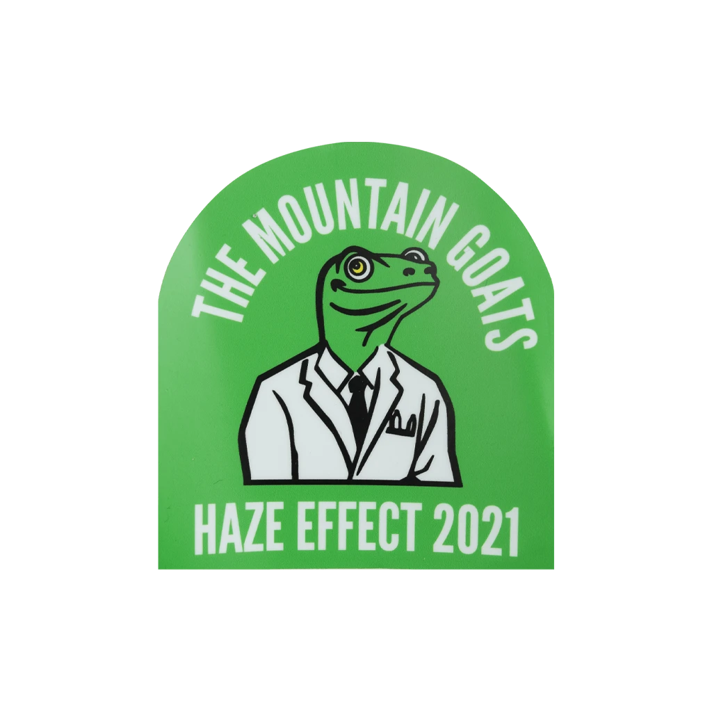 The Mountain Goats Haze Effect 2021 Sticker 1 The Mountain Goats Haze Effect 2021 Sticker