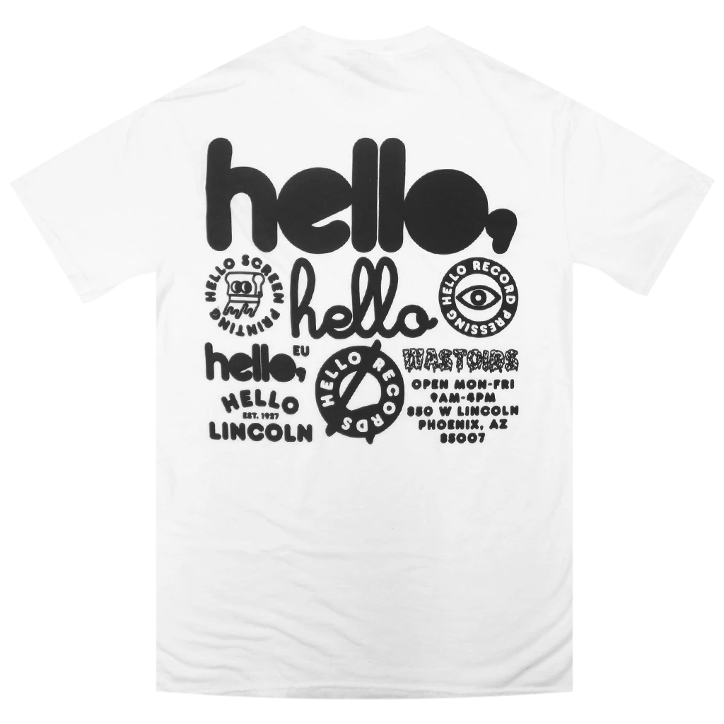 Hello Merch Hello Family 2021 White T-Shirt New Merch 5 Hello Merch Hello Family 2021 White T-Shirt New Merch