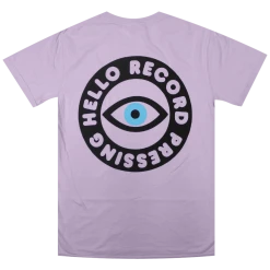 Hello Merch Hello Record Pressing Orchid T-Shirt New Merch