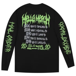 Hello Merch Hello Tarot Long Sleeve Puff & Glow T-Shirt