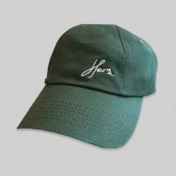 Her's Script Dino Green Dad Hat New Merch