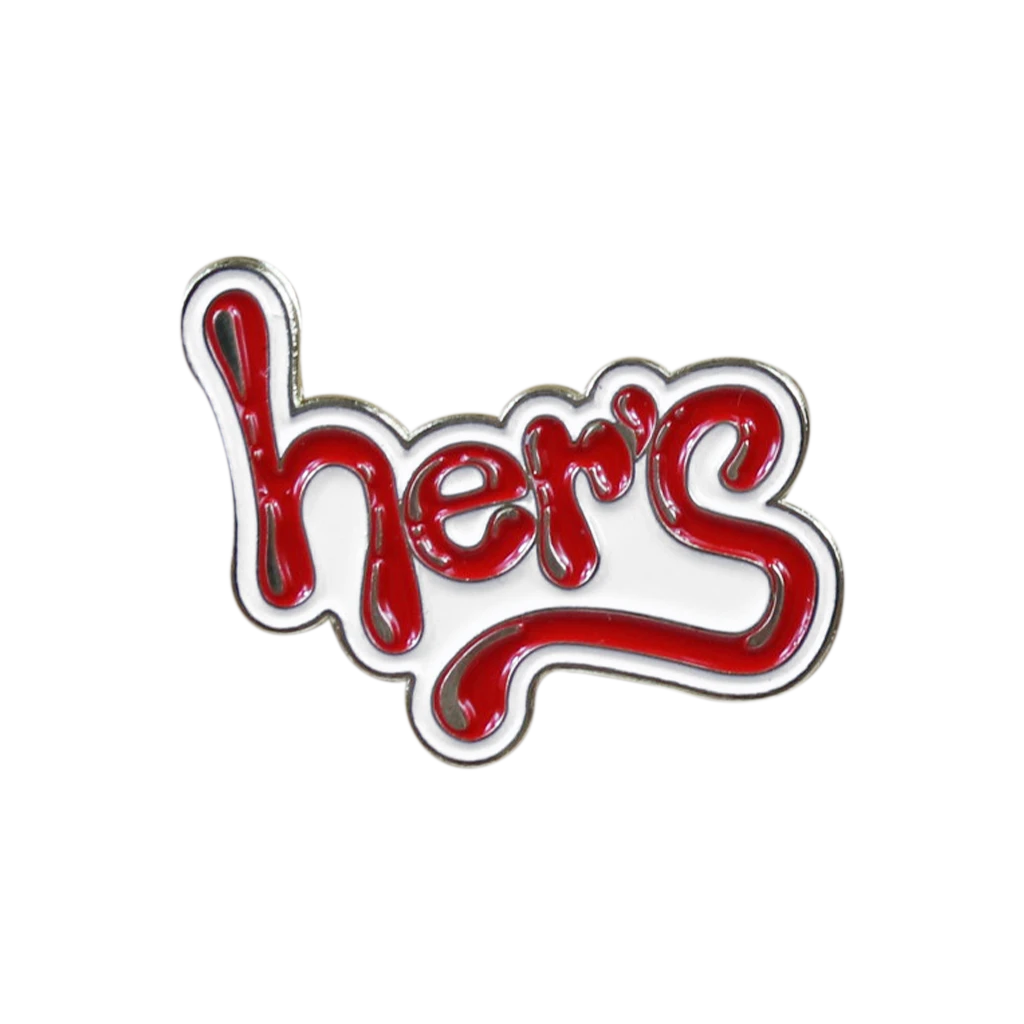 New Merch Her's Logo Pin 4 New Merch Her's Logo Pin