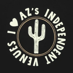 New Merch I Heart AZ's Venues Black T-Shirt