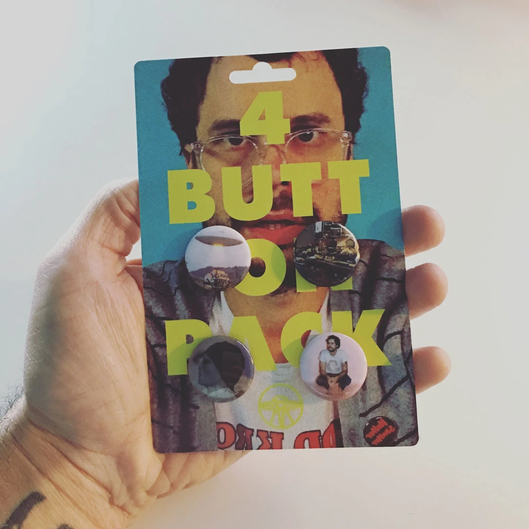 Sam Means New Merch 1” Buttons (Set Of 4) 2 Sam Means New Merch 1” Buttons (Set Of 4)