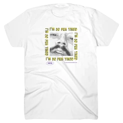 Kiefer New Merch I'm So Fkn Tired White T-Shirt