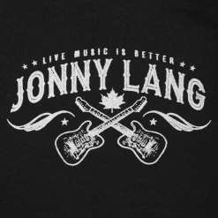 Jonny Lang Eagle Black Zip Hoodie New Merch
