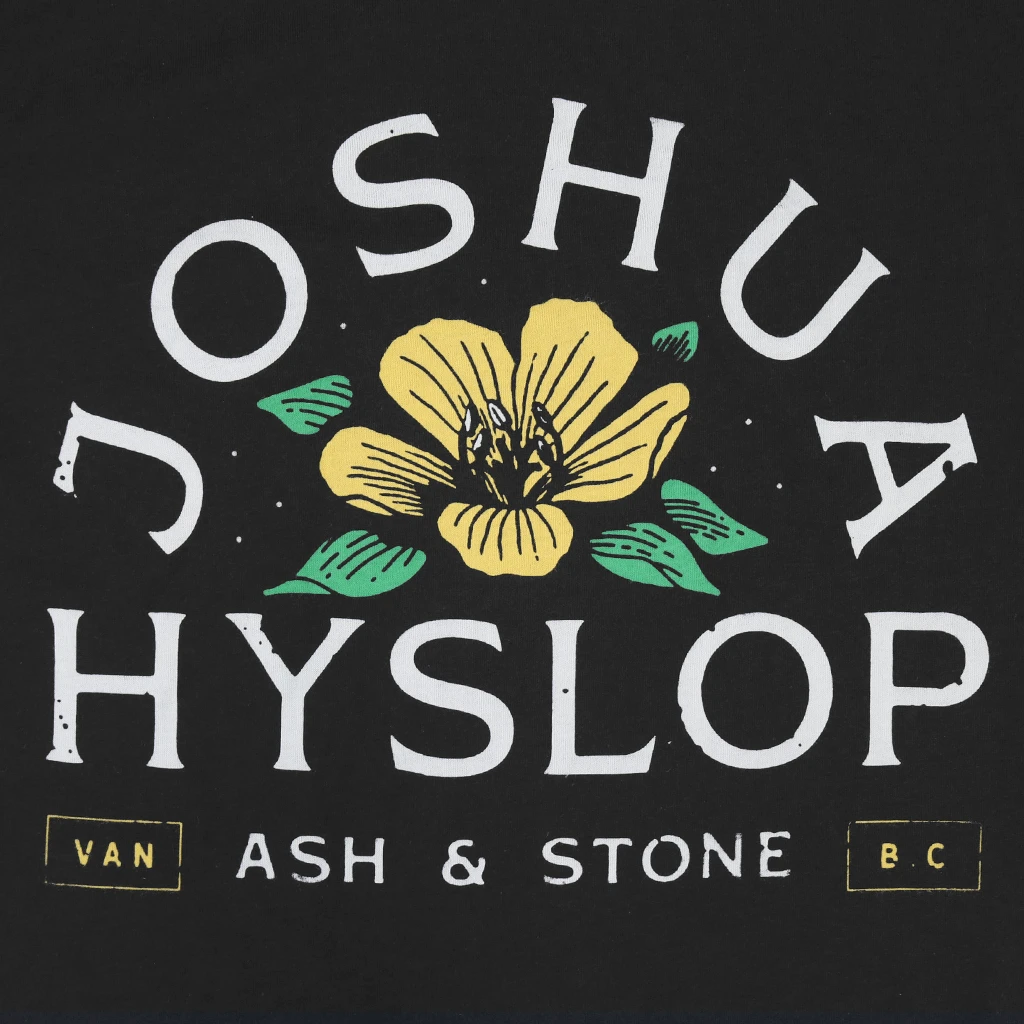 Joshua Hyslop Vancouver, B.C. Black T-Shirt New Merch 2 Joshua Hyslop Vancouver, B.C. Black T-Shirt New Merch