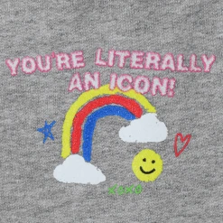 Jules Brave New Merch You're Literally An Icon Heather Grey Sweatpants