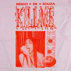 Indigo De Souza Kill Me Pink T-Shirt New Merch