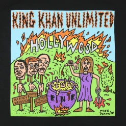 King Khan Hollywood Cauldron Black T-Shirt