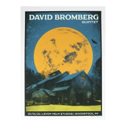 David Bromberg New Merch Levon Helm Studios Poster