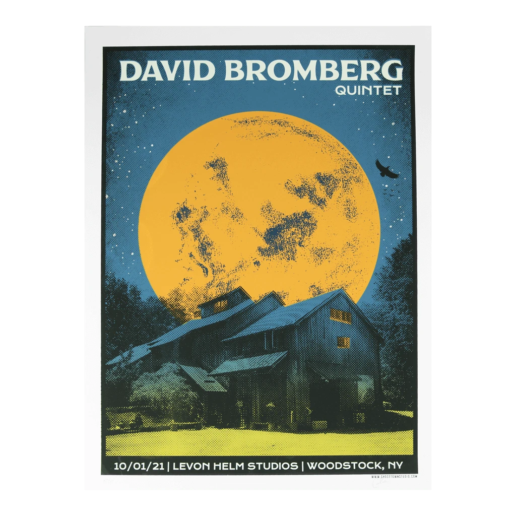 David Bromberg New Merch Levon Helm Studios Poster 1 David Bromberg New Merch Levon Helm Studios Poster