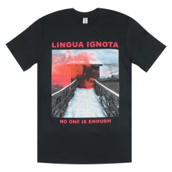 Lingua Ignota No One Is Enough Black T-Shirt New Merch